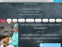 Tablet Screenshot of boskibialydom.pl